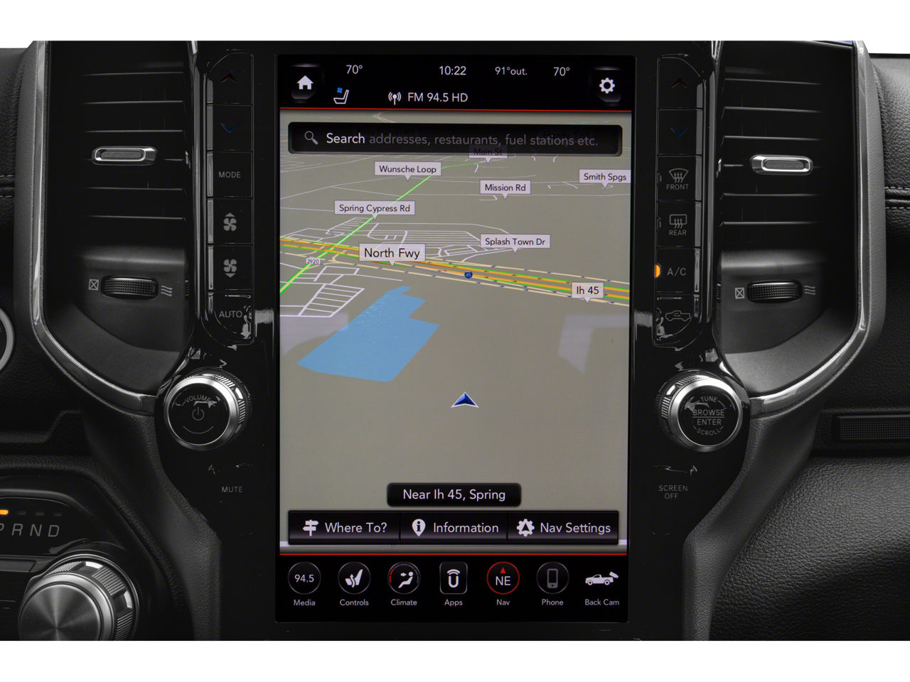 2021 RAM 1500 Laramie Crew Cab 4x4 5'7' Box