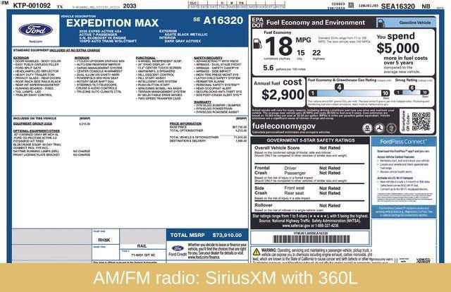 2025 Ford Expedition Max Active