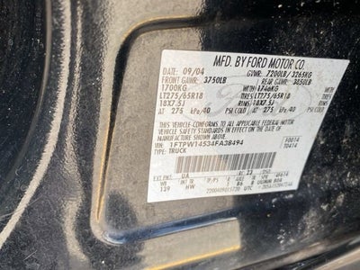 2004 Ford F-150 XLT