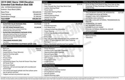 2019 GMC Sierra 1500 Elevation