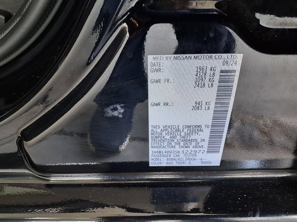 2025 Nissan Altima SV