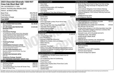 2023 Chevrolet Silverado 1500 RST