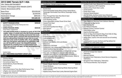 2013 GMC Terrain SLT