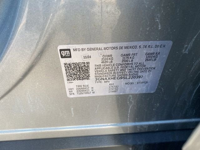 2025 Chevrolet Equinox LT