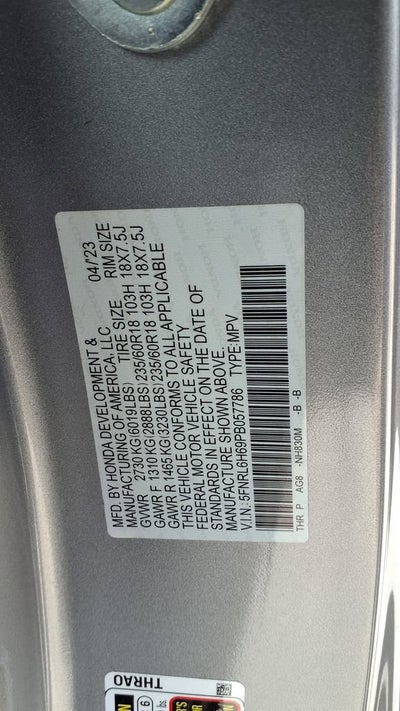 2023 Honda Odyssey EX-L