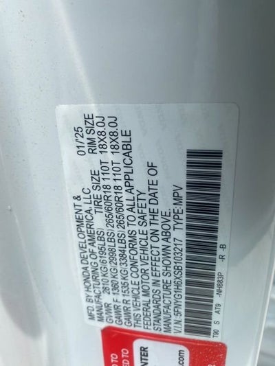 2025 Honda Pilot TrailSport