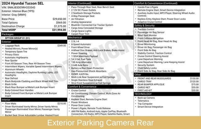 2024 Hyundai Tucson SEL