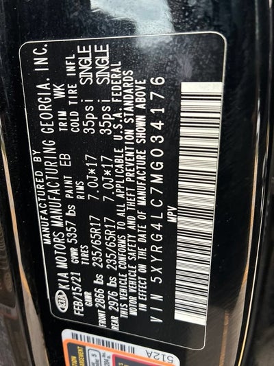 2021 Kia Sorento LX