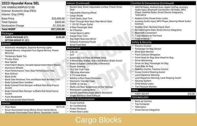 2023 Hyundai Kona SEL