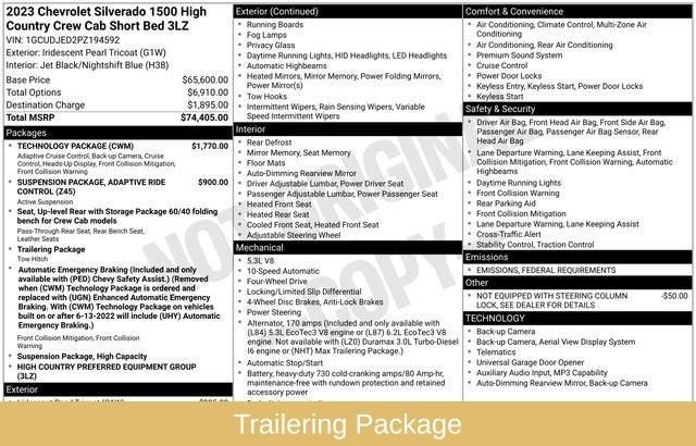 2023 Chevrolet Silverado 1500 High Country