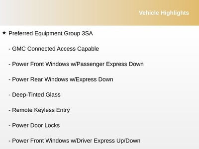 2020 GMC Sierra 1500 SLE