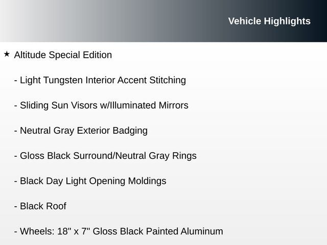 2024 Jeep Compass Altitude Special Edition