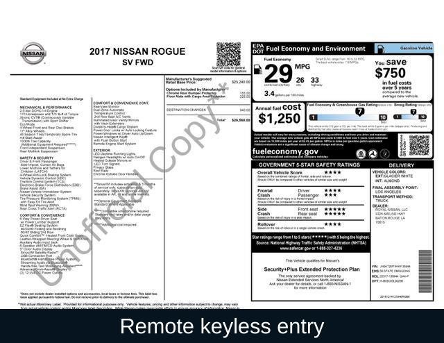 2017 Nissan Rogue SV