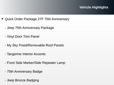2016 Jeep Renegade Latitude 75th Anniversary Edition