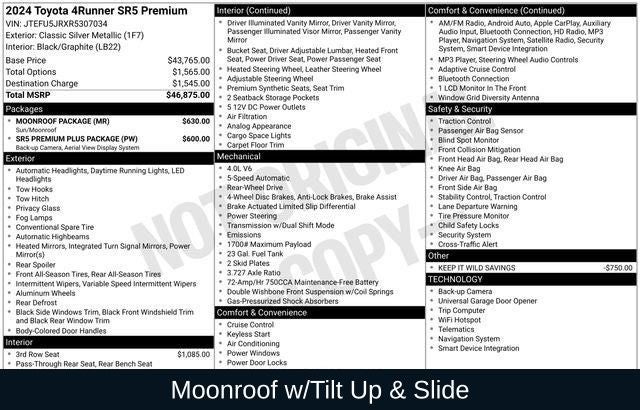 2024 Toyota 4Runner SR5 Premium