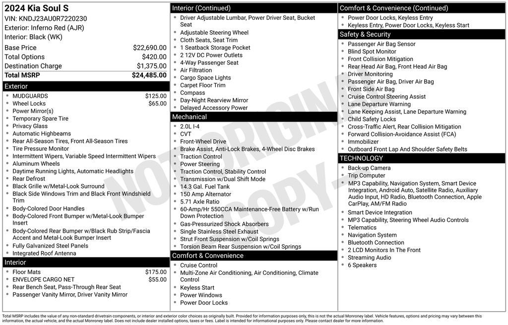 2024 Kia Soul S