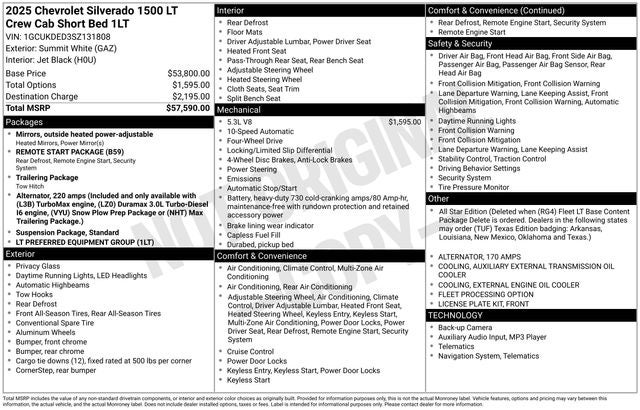 2025 Chevrolet Silverado 1500 LT LT1