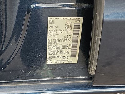 2021 Nissan Frontier SV