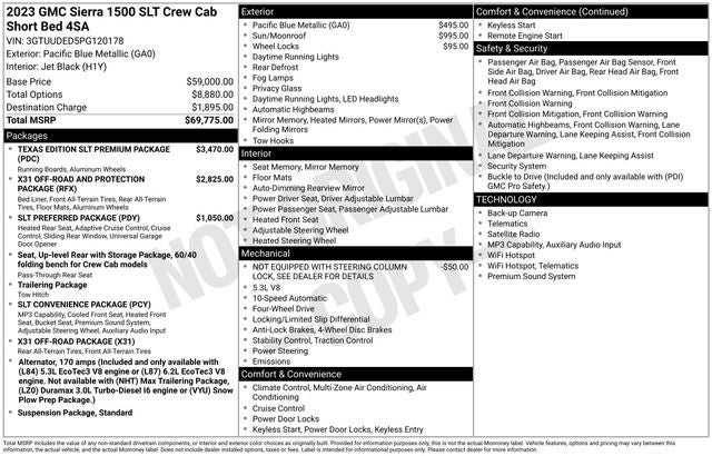 2023 GMC Sierra 1500 SLT