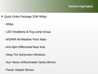 2022 Jeep Wrangler Unlimited Willys 4x4