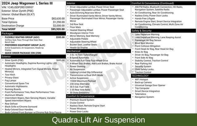 2024 Jeep Wagoneer L Series III 4x4