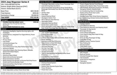 2024 Jeep Wagoneer Series II 4x2