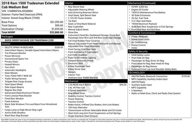 2018 RAM Ram 1500 Pickup
