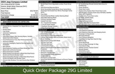 2024 Jeep Compass Limited 4x4