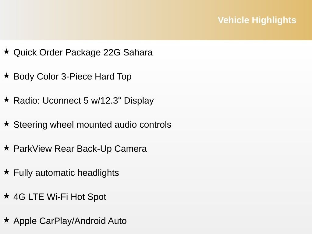 2025 Jeep Wrangler Sahara