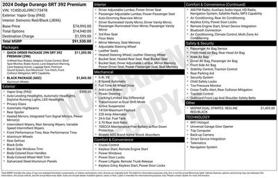 2024 Dodge Durango SRT 392