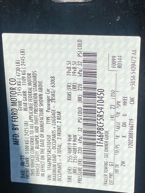 2024 Ford Mustang GT