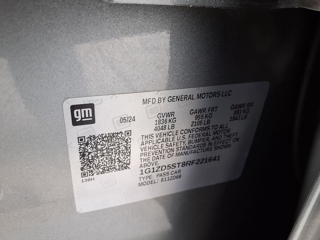 2024 Chevrolet Malibu LT 1LT