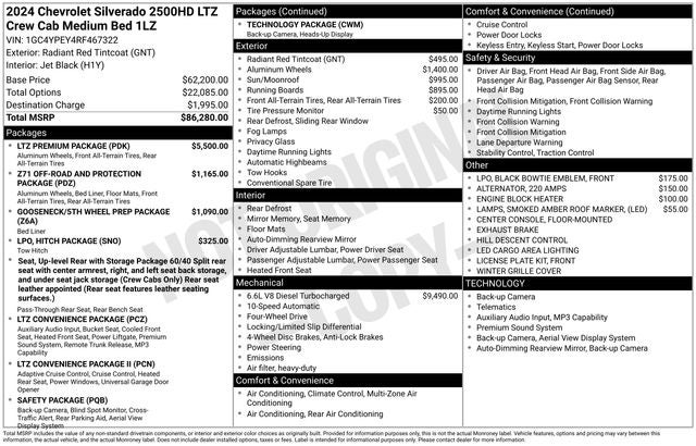 2024 Chevrolet Silverado 2500HD LTZ