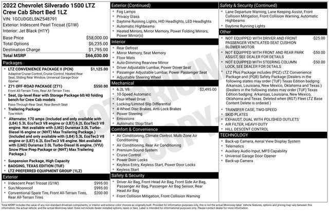 2022 Chevrolet Silverado 1500 LTZ