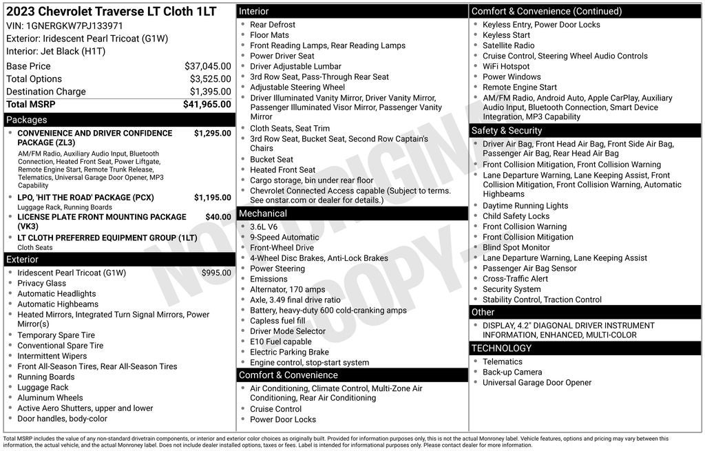 2023 Chevrolet Traverse LT 1LT