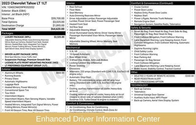 2023 Chevrolet Tahoe LT