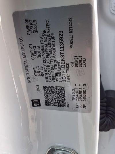 2026 GMC Canyon Elevation