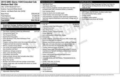 2015 GMC Sierra 1500 Base