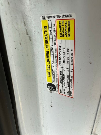 2017 GMC Savana 2500 Work Van