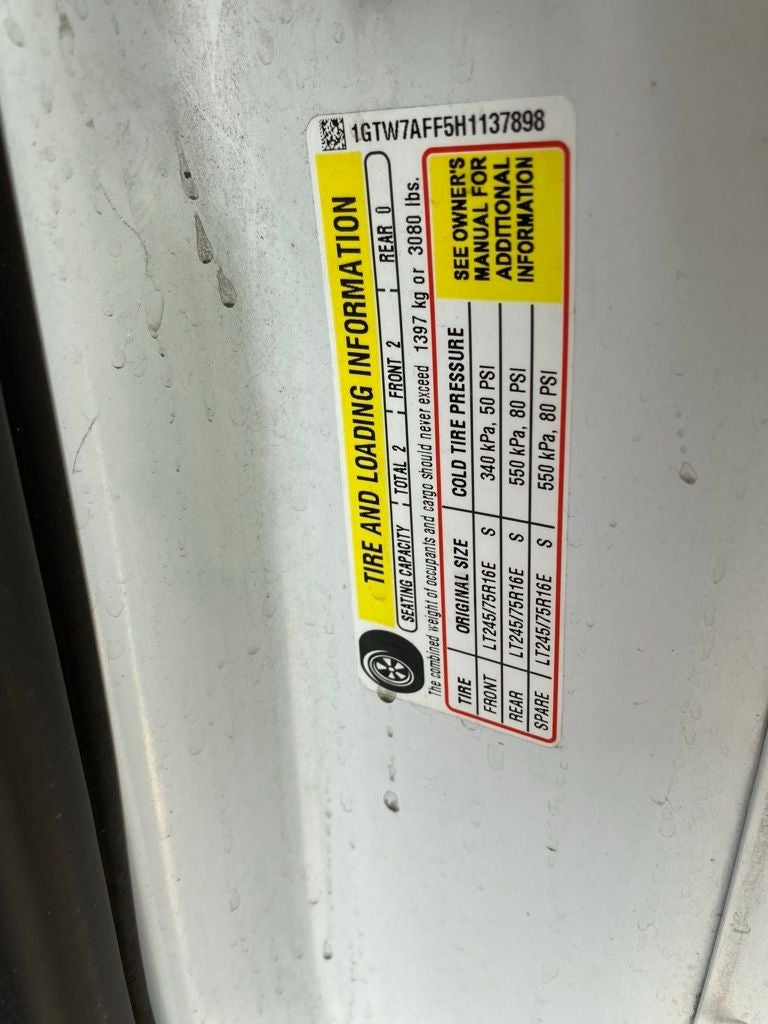 2017 GMC Savana 2500 Work Van