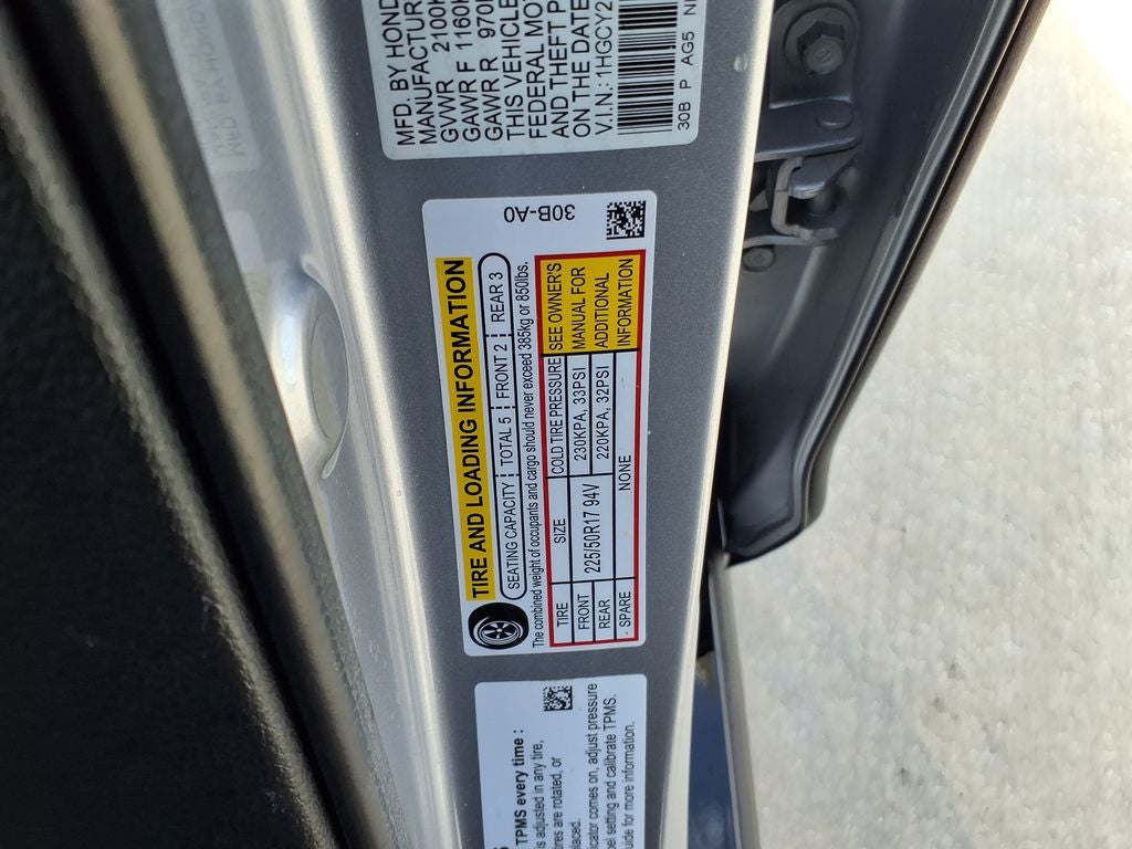 2023 Honda Accord Hybrid EX-L