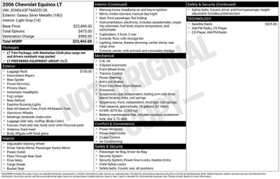 2006 Chevrolet Equinox LT