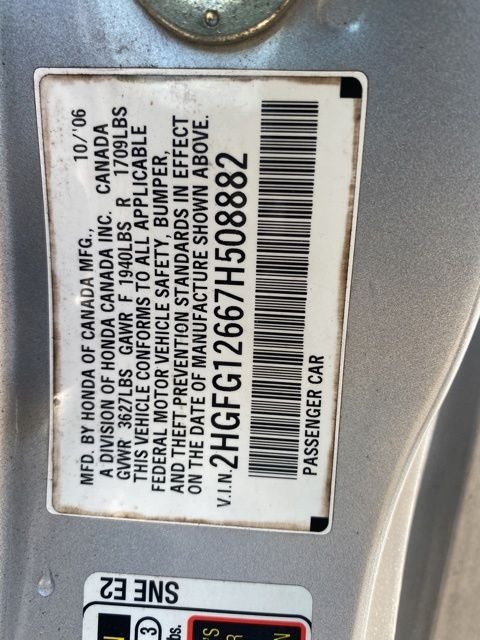 2007 Honda Civic LX