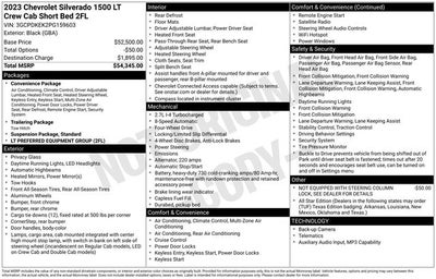 2023 Chevrolet Silverado 1500 LT