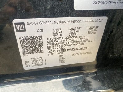 2021 Chevrolet Silverado 1500 RST