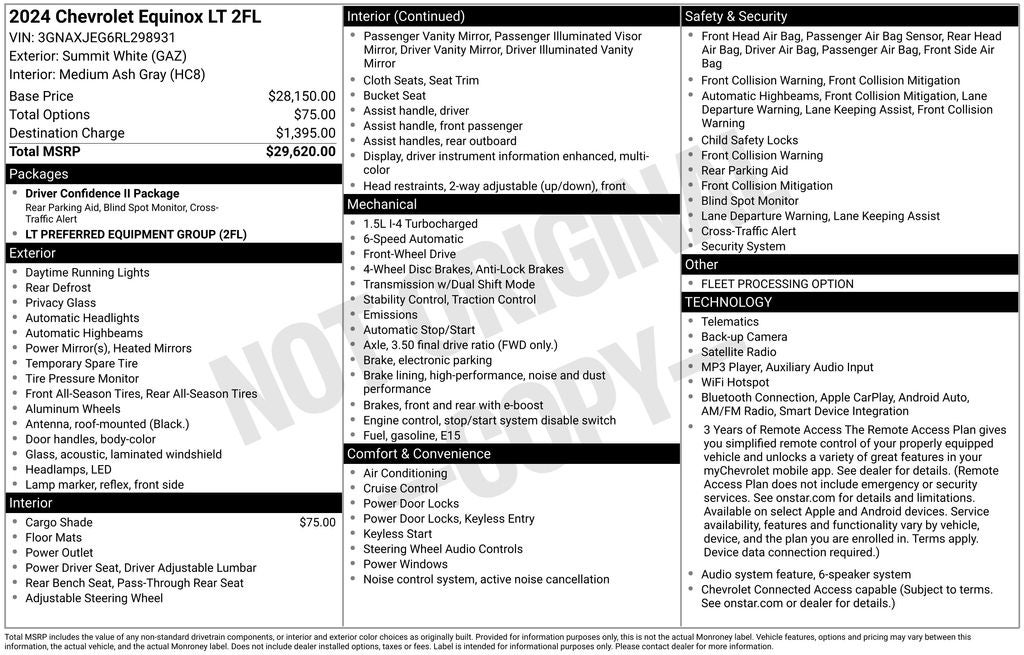 2024 Chevrolet Equinox LT