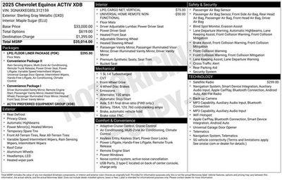 2025 Chevrolet Equinox ACTIV