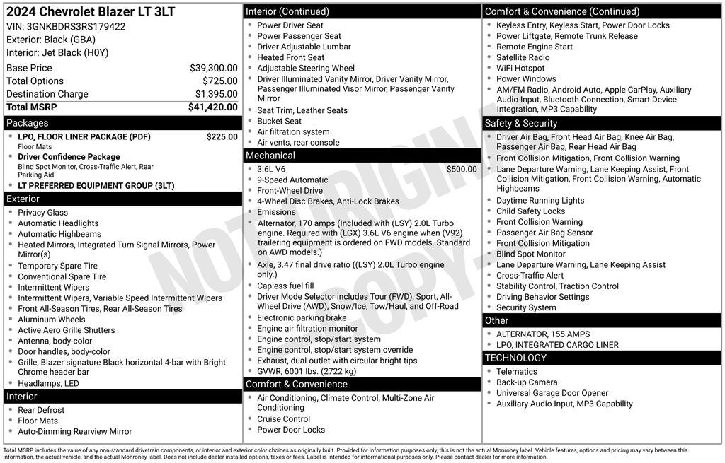 2024 Chevrolet Blazer LT