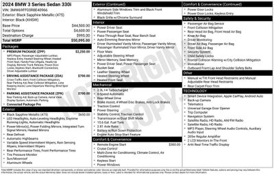2024 BMW 3 Series 330i