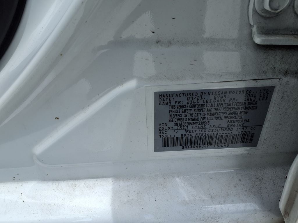2021 Nissan Sentra SR